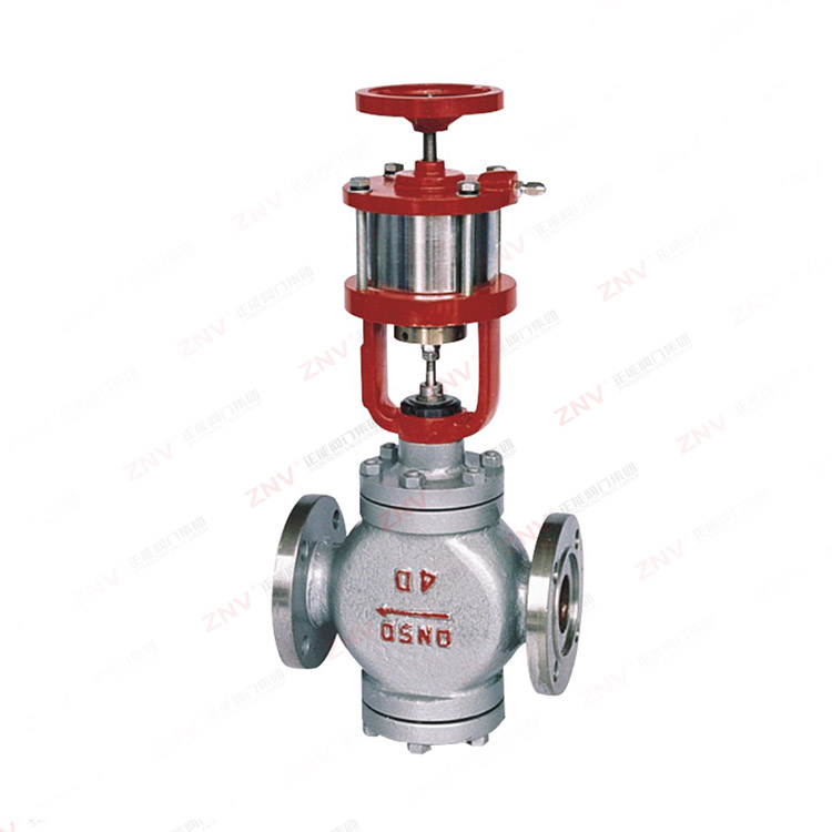 ZJHQX气动三通调节阀