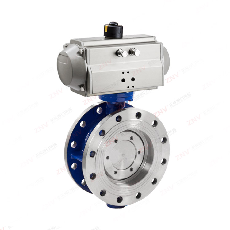 气动硬密封法兰蝶阀