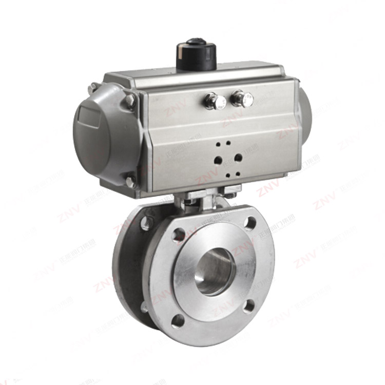 气动意大利薄型对夹球阀