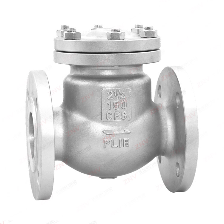 美标法兰止回阀