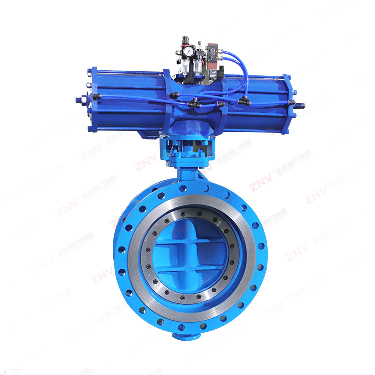 气动法兰蝶阀